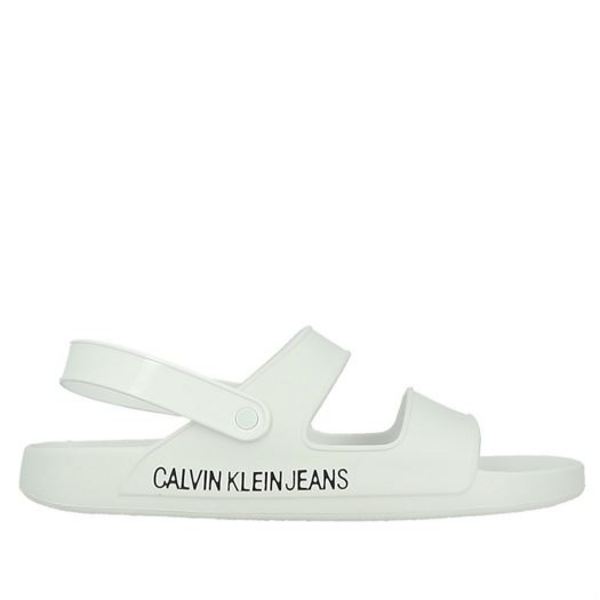 CALVIN KLEIN Sandales   Calvin Klein Jeans Patton Blanc 1032648