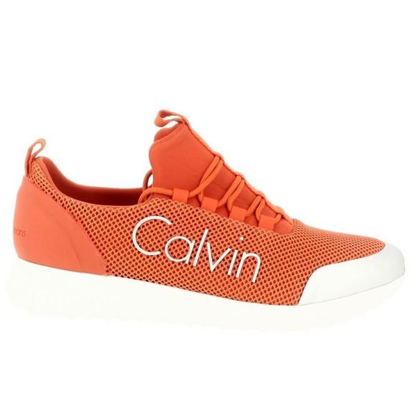 CALVIN KLEIN Baskets Mode   Calvin Klein Jeans Ron Orange 1034351