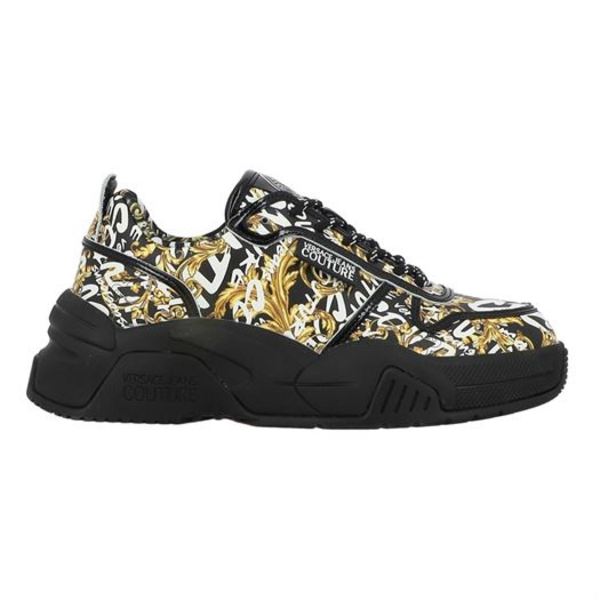 VERSACE JEANS COUTURE Baskets Mode   Versace Jeans Couture 73va3sf2 Gold Photo principale