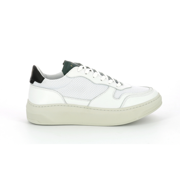 PIOLA Sneakers Basses Cuir Piola Cayma Vert/blanc 1042642