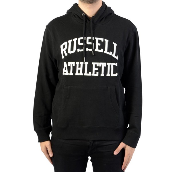 RUSSEL ATHLETIC Sweat  Capuche Russell Athletic Iconic Tackle Twill Hoody Noir 1053901