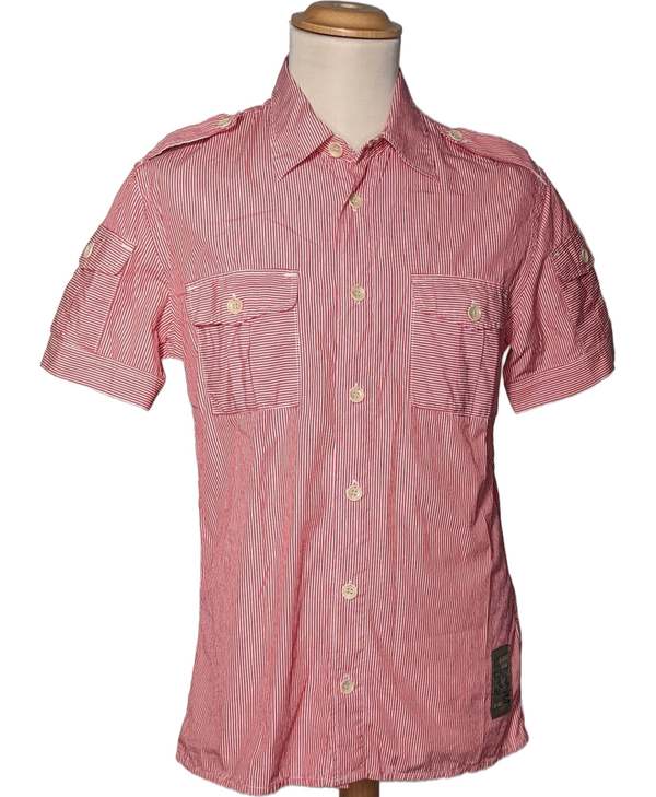 G-STAR Chemise Manches Courtes Rouge Photo principale