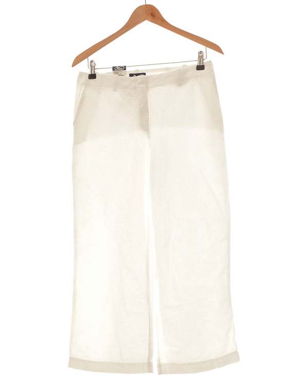 OBER SECONDE MAIN Pantalon Bootcut Femme Blanc 1071835