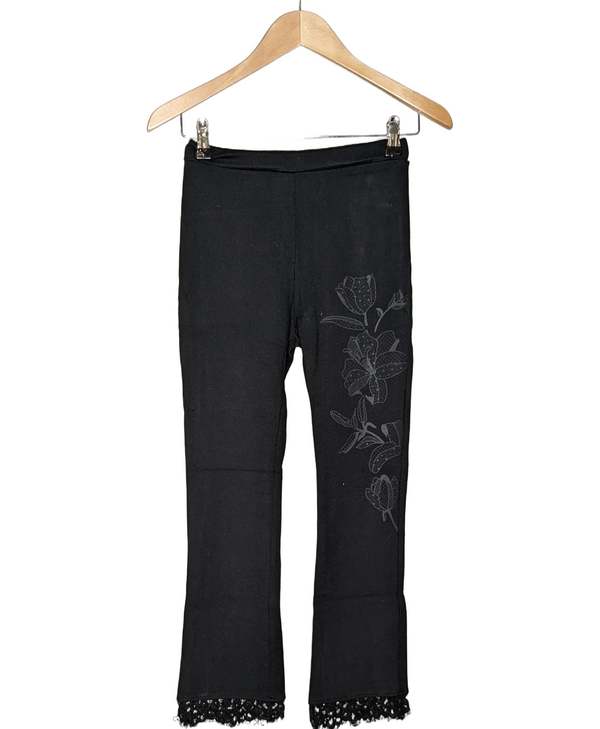 DESIGUAL SECONDE MAIN Pantalon Bootcut Femme Noir 1071840