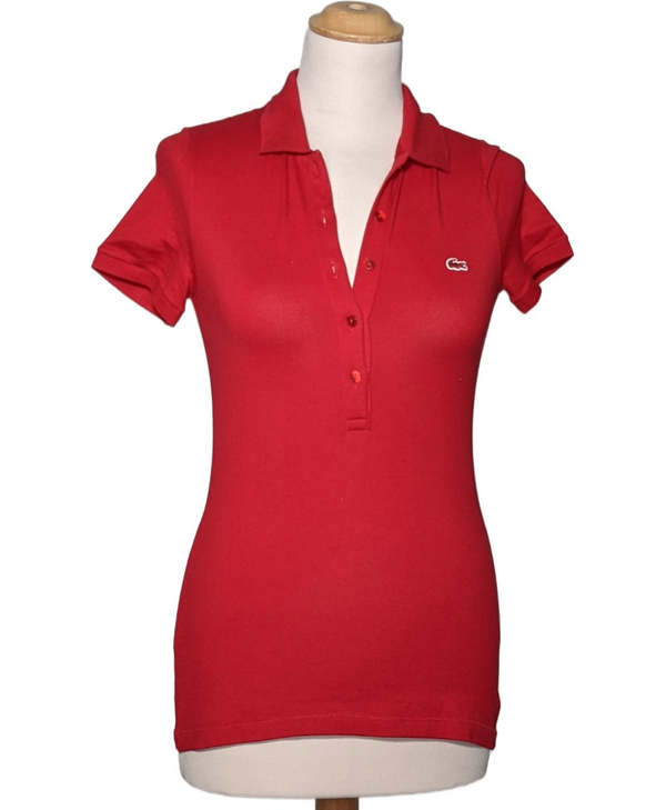 LACOSTE SECONDE MAIN Polo Femme Rouge 1073173