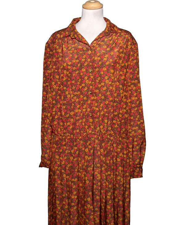DEVERNOIS SECONDE MAIN Robe Longue Vert 1076851