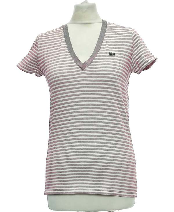 LACOSTE SECONDE MAIN Top Manches Courtes Rose 1078951