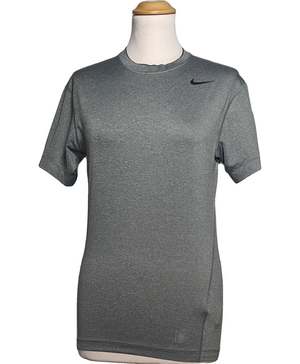 NIKE Top Manches Courtes Gris