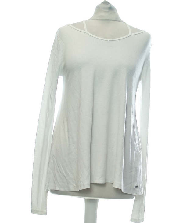 HOLLISTER SECONDE MAIN Top Manches Longues Blanc 1079398