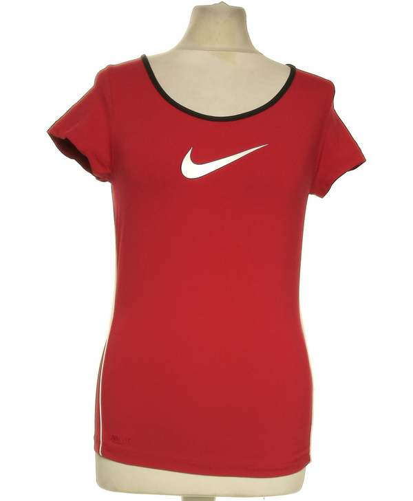 NIKE SECONDE MAIN Top Manches Courtes Rouge 1079577
