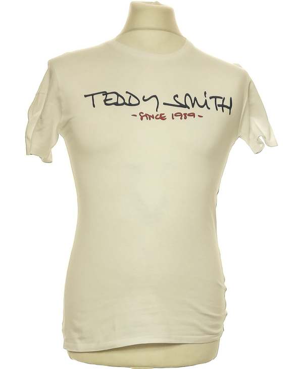 TEDDY SMITH T-shirt Manches Courtes Blanc