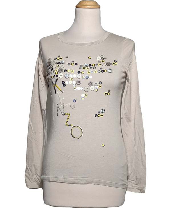 KENZO SECONDE MAIN Top Manches Longues Beige 1081805