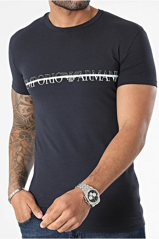 EMPORIO ARMANI Tee-shirts-t-s Manches Courtes-emporio Armani - Homme 00135 MARINE