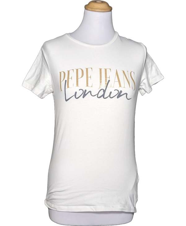 PEPE JEANS LONDON SECONDE MAIN Top Manches Courtes Blanc 1090474