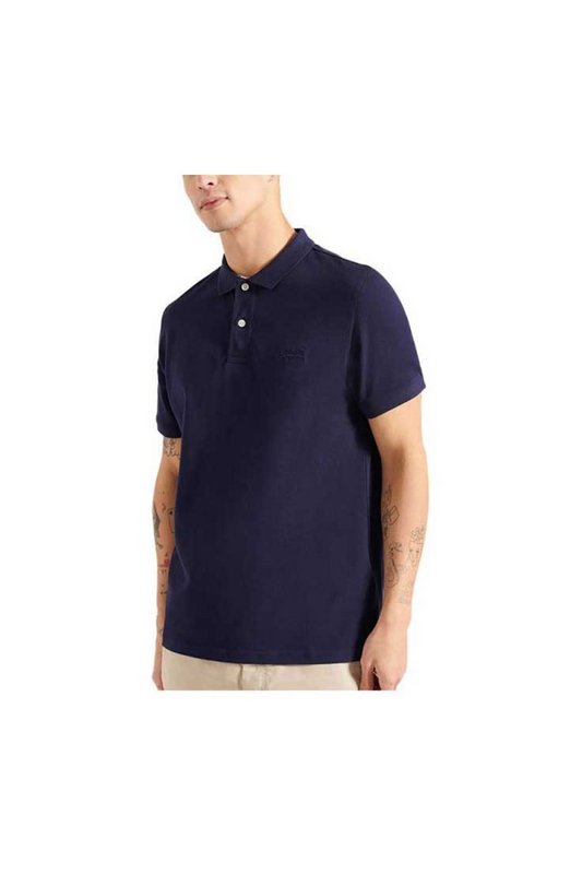 SUPERDRY Polos-polos Manches Courtes-superdry - Homme ADQ Navy