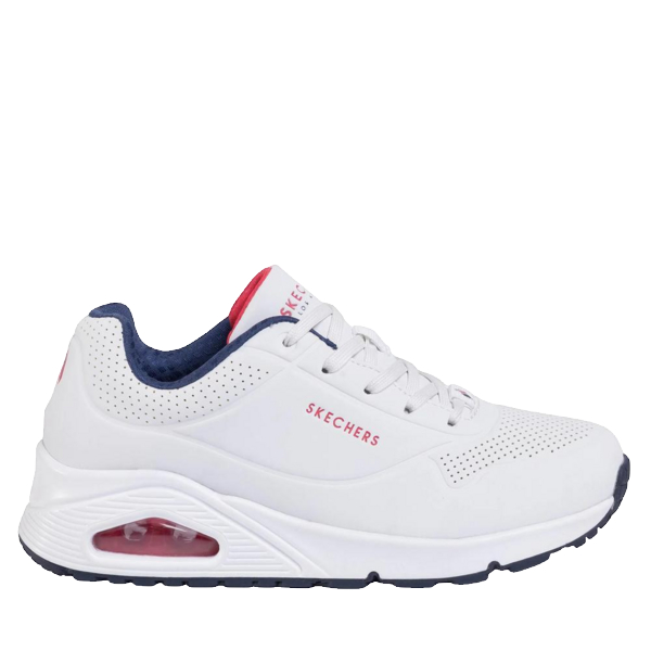 SKECHERS Baskets Skechers Uno-stand On Air White / Navy / Red 1091780