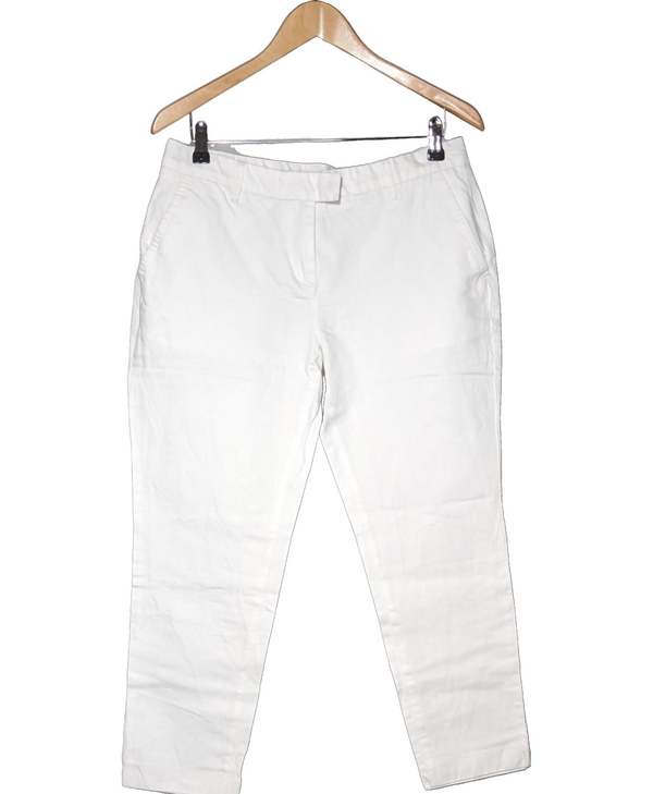 SYM SECONDE MAIN Pantalon Slim Femme Blanc 1092032