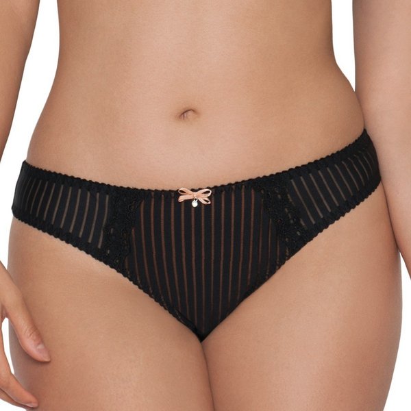 CURVY KATE String  Rayures Ritzy Black Copper 1022691