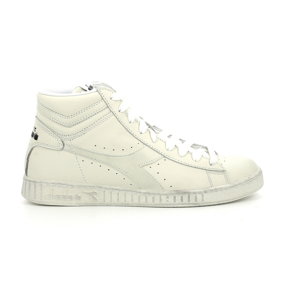 DIADORA Sneakers Hautes Cuir Diadora Game L Hi Waxed Blanc 1027055