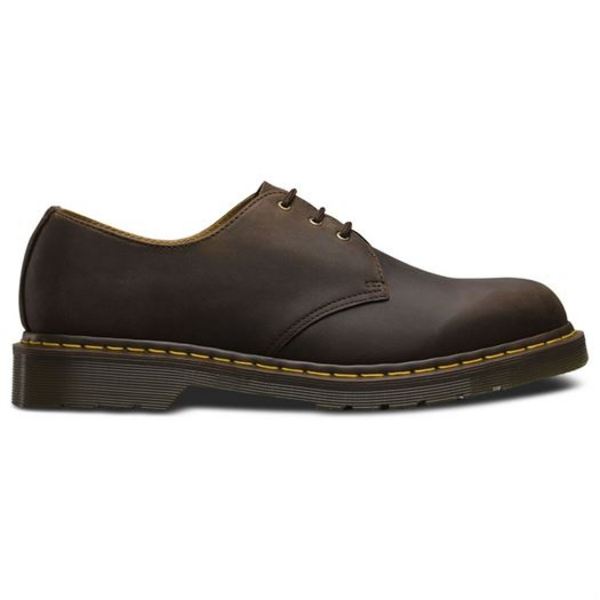 DR MARTENS Chaussures A Lacets   Dr Martens 1461 Dark brown 1032288