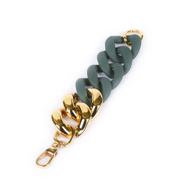 VALENTELLE Bracelet Maille D'or Pour Femmes Vert dore 1039267