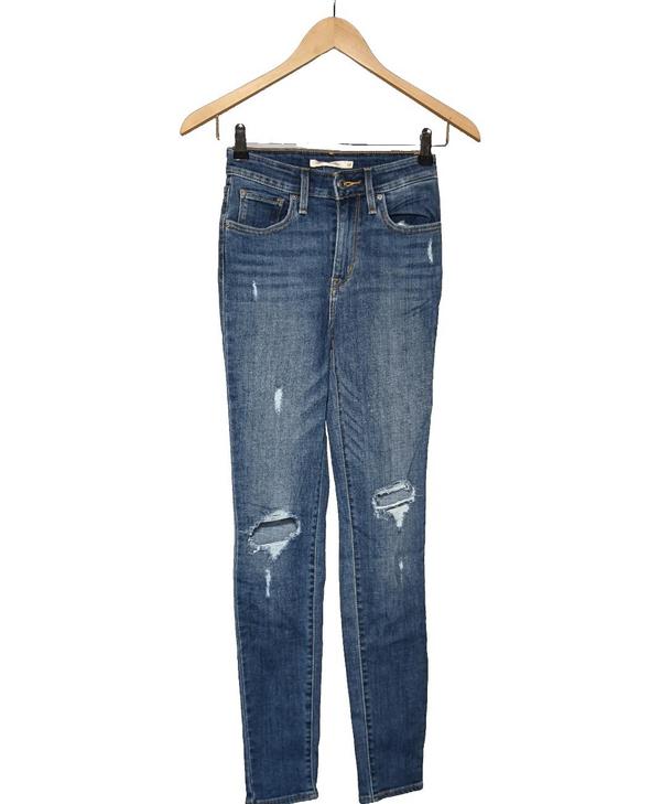 LEVI'S SECONDE MAIN Pantalon Slim Femme Bleu 1072324