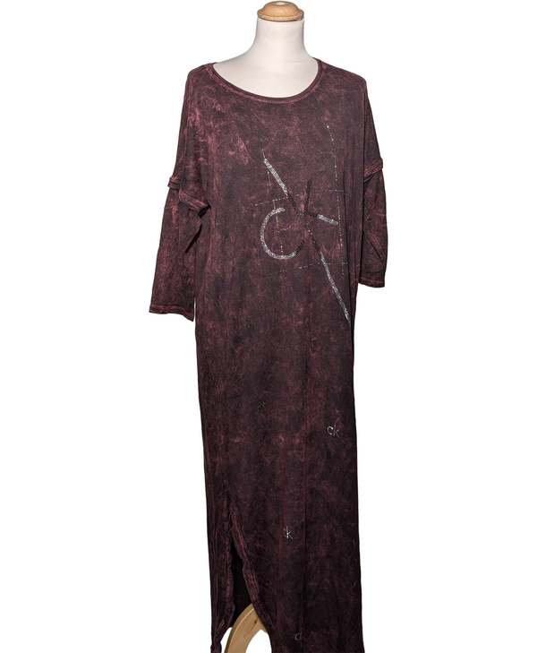 CALVIN KLEIN SECONDE MAIN Robe Longue Violet 1076157