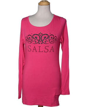 SALSA Top Manches Longues Rose