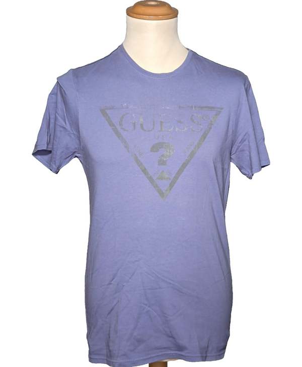 GUESS T-shirt Manches Courtes Violet