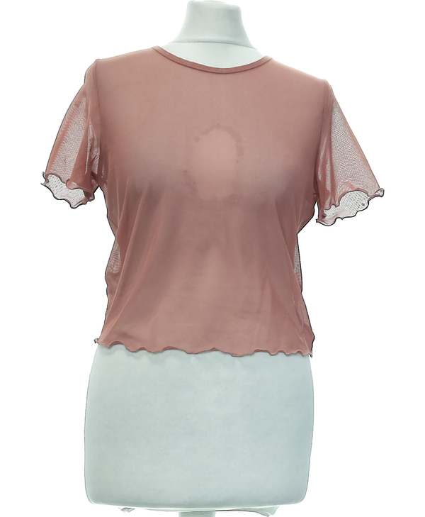 HOLLISTER SECONDE MAIN Top Manches Courtes Rose 1080643