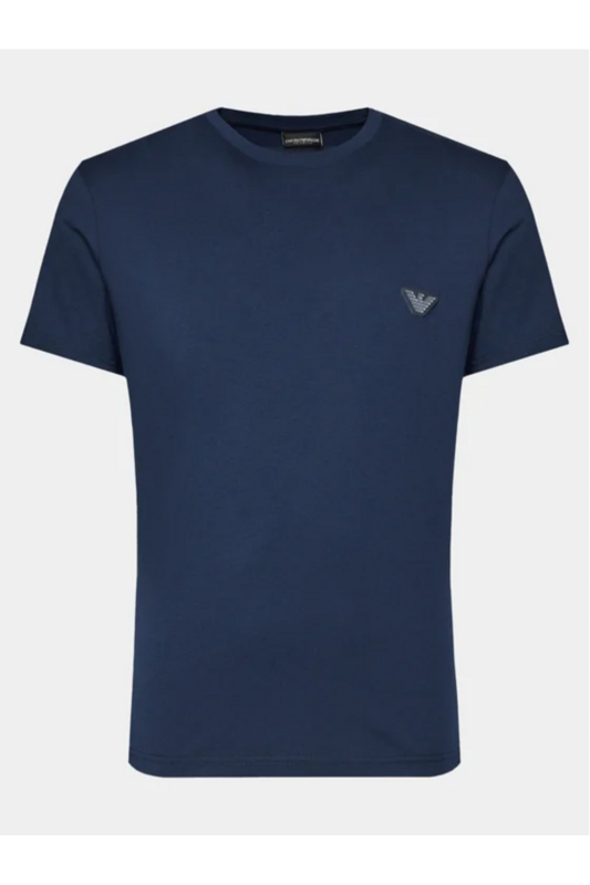 EMPORIO ARMANI Tshirt Logo 3d 100%coton  -  Emporio Armani - Homme 06935 BLU NAVY Photo principale