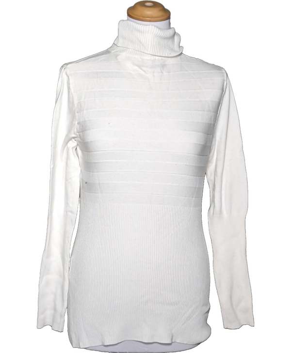MORGAN SECONDE MAIN Pull Femme Blanc 1088637