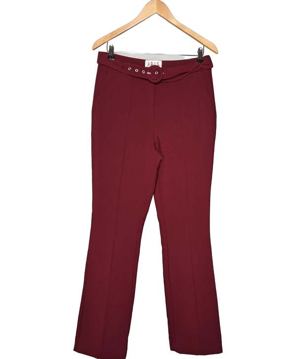 MORGAN SECONDE MAIN Pantalon Droit Femme Rouge 1091443