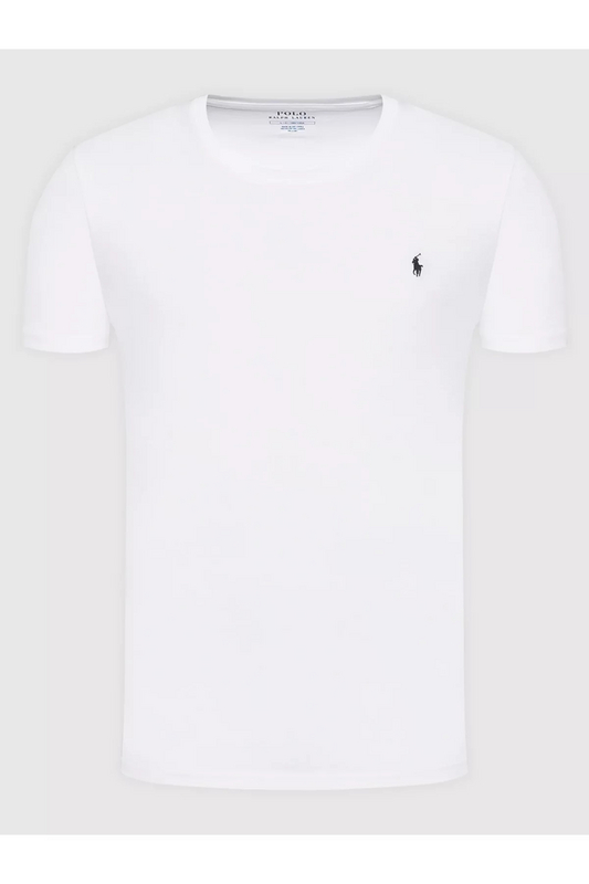 RALPH LAUREN Tshirt Iconique 100%coton  -  Ralph Lauren - Homme 004 WHITE 1092074